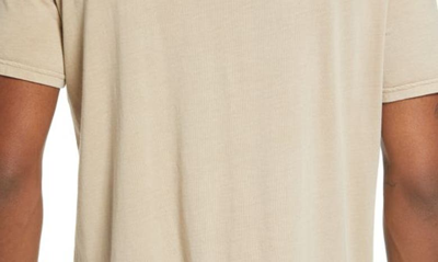 Rails Johnny Cotton Blend Pocket T-shirt In Desert Sand