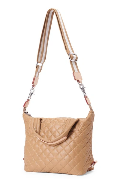 Shop Mz Wallace Small Sutton Deluxe Tote In Caramel