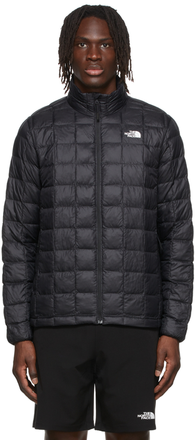 Shop The North Face Black Thermoball Jacket In Jk3 Tnf Black