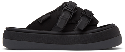 Shop Eytys Ssense Exclusive Black Capri Sandals