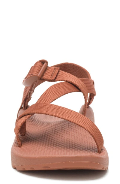 Shop Chaco Z/1 Classic Sport Sandal In Burnt Umber
