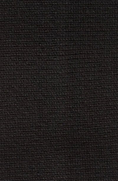 Shop Canada Goose Tonal Emblem Merino Wool Ear Warmer In Black