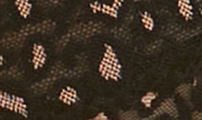 Shop Hanky Panky Leopard Cross Dye Original Rise Thong In Black/ Praline
