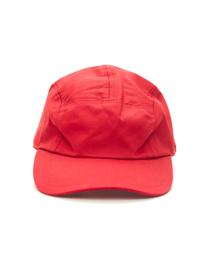 Shop Harmont & Blaine Peaked Hat Red Cotton Man