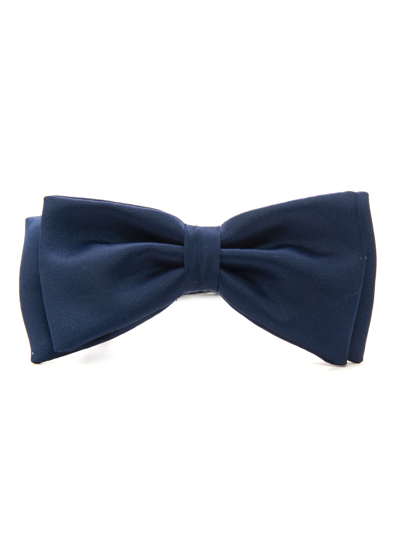 Shop Carlo Pignatelli Etichetta Nera Bow Tie In Blue