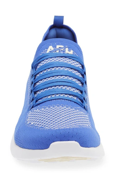 Shop Apl Athletic Propulsion Labs Techloom Breeze Running Shoe In Cobalt / Pristine / White