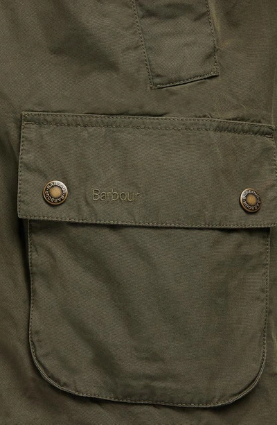 Shop Barbour Ashby Casual Jacket In Olive