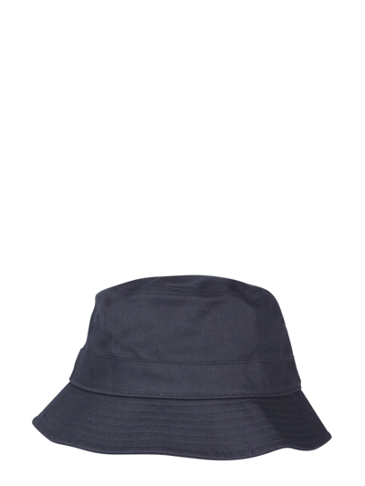 Shop Barbour Bucket Hat In Blu