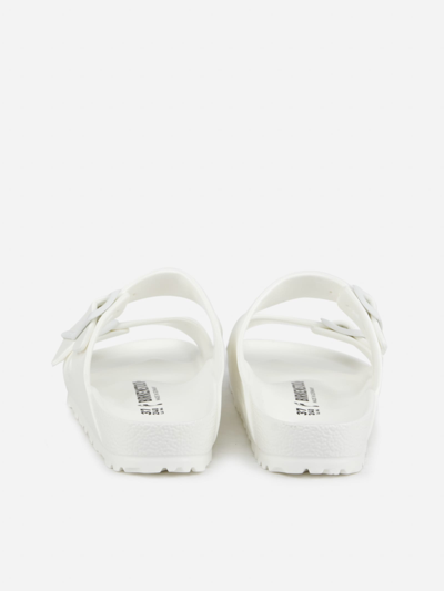 Shop Birkenstock Arizona Sandals Made In Eva In White