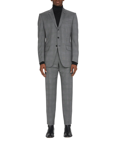 Shop Tom Ford Men's O'connor Prince Of Wales Suit In Dk Gry Ck