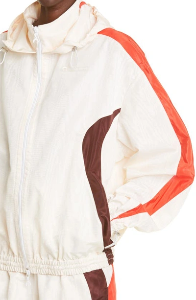 Shop Marine Serre Unisex Moiré Track Jacket In Multicolor