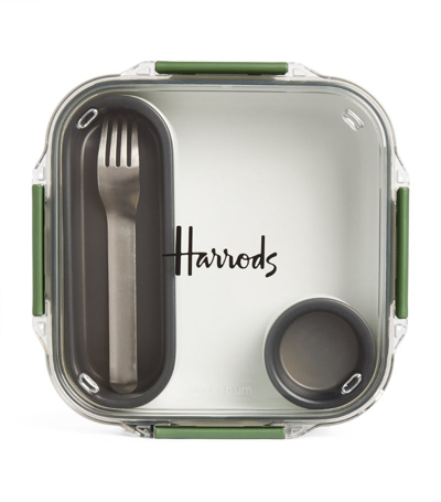 Shop Harrods X Black + Blum Transparent Lunch Box In White