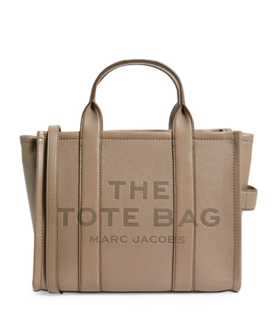 Shop Marc Jacobs Small The Tote Bag In Beige