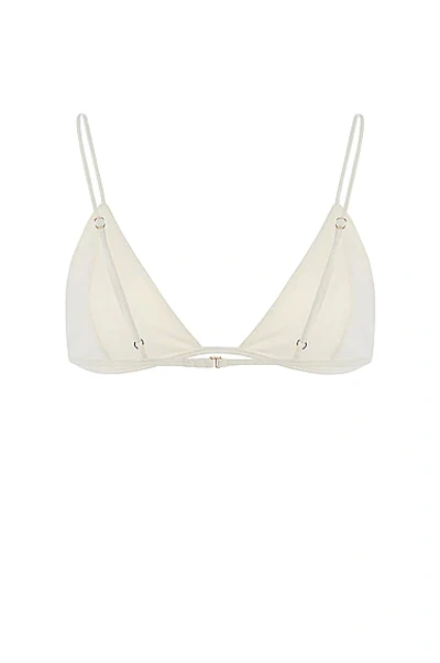 Shop The Row Fion Bra In Natural White
