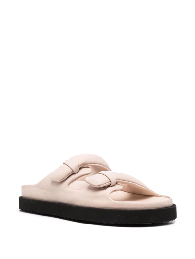 Shop Officine Creative Chora Double-strap Sandals In Nude