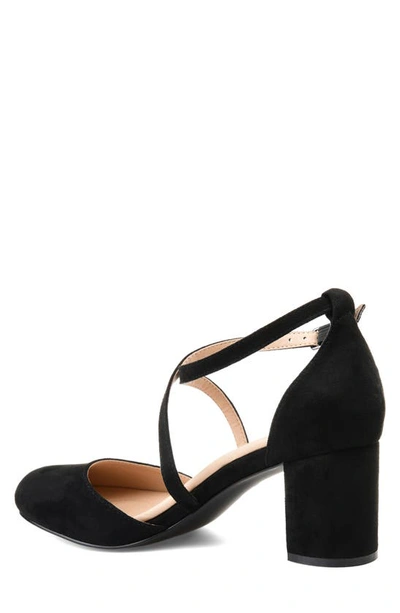 JOURNEE COLLECTION JOURNEE COLLECTION FOSTER BLOCK HEEL PUMP 