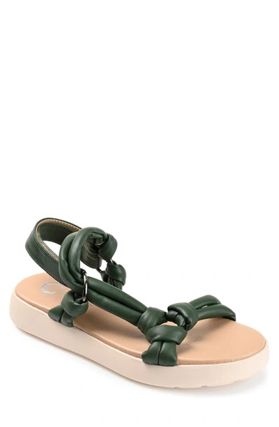 Journee Collection Women's Marri Sandals In Olive