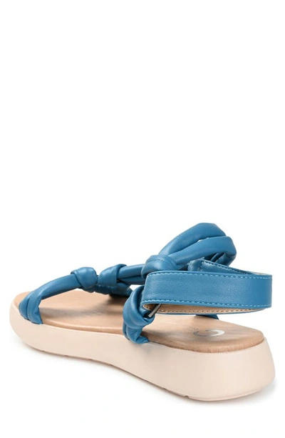 Journee Collection Women's Marri Sandals In Blue