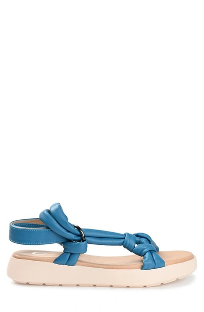 Journee Collection Women's Marri Sandals In Blue