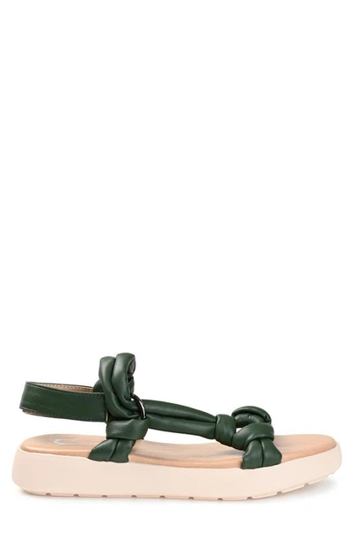 Journee Collection Women's Marri Sandals In Olive