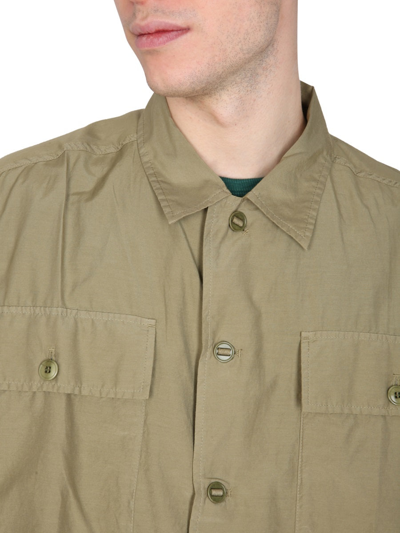 Shop Ymc You Must Create "military" Shirt In Military Green
