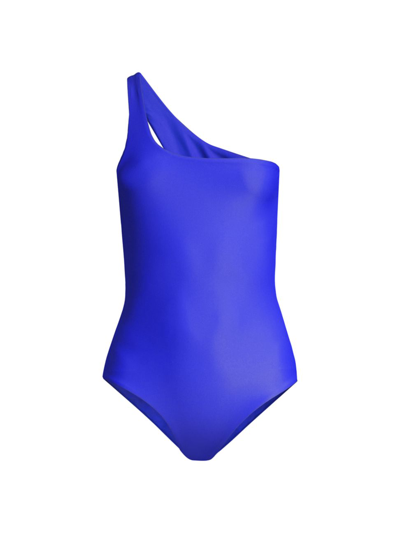Shop Jade Swim Women's Evolve Open-back One-piece Swimsuit In Royal