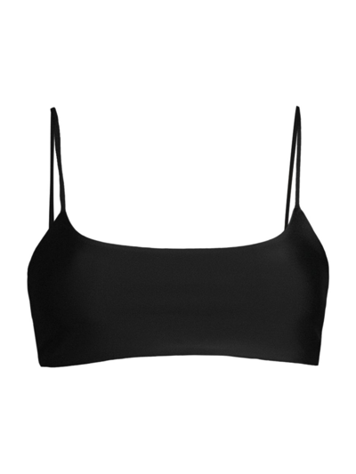 Shop Jade Swim Women's Muse Bikini Top In Black