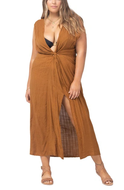 Shop L*space Down The Line Cover-up Dress In Amber