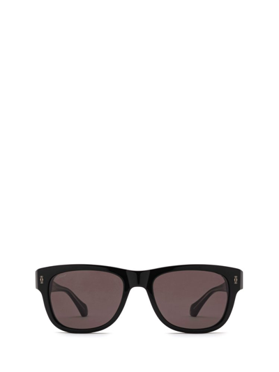 Shop Cartier Square Frame Sunglasses In Black