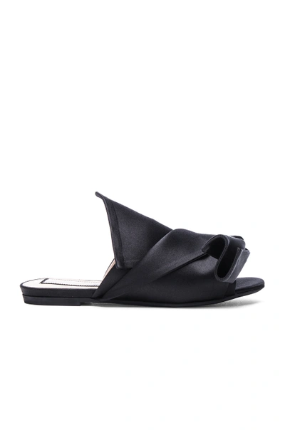 Shop N°21 Knot Front Sandal In Black