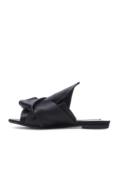 Shop N°21 Knot Front Sandal In Black