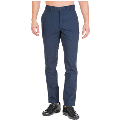 Shop Michael Michael Kors Classic Chino Trousers In Blue