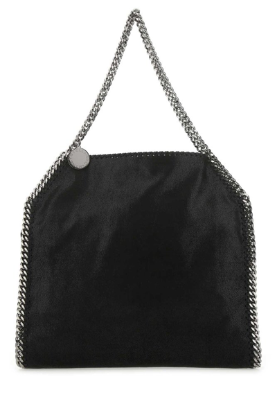 Shop Stella Mccartney Falabella Small Tote Bag In Black