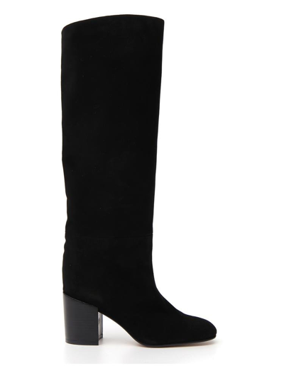 Shop Stuart Weitzman Tubo Knee High Boots In Black