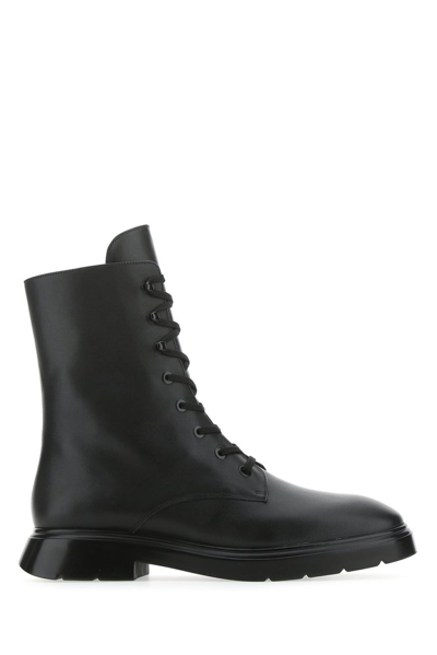 Shop Stuart Weitzman Mckenzee Combat Boots In Black