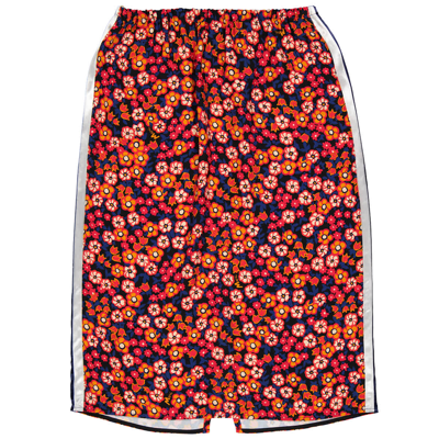 Shop Marni Ladies Floral-print Straight Skirt In N/a