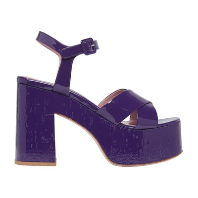 Shop Haus Of Honey Lacquer Doll 95mm In Purple Patent