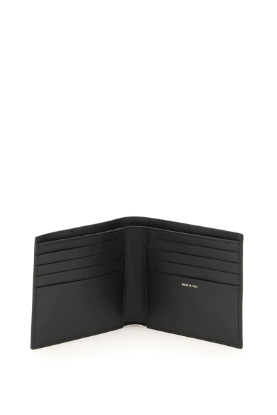 Shop Paul Smith 'painted Stripe' Bi-fold Wallet In Black