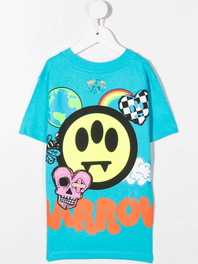 Barrow Logo-print T-shirt In Blue