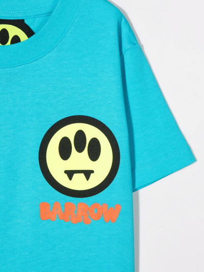 Barrow Logo-print T-shirt In Blue