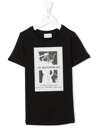Shop Wolf & Rita Sebastiao Graphic-print T-shirt In Black