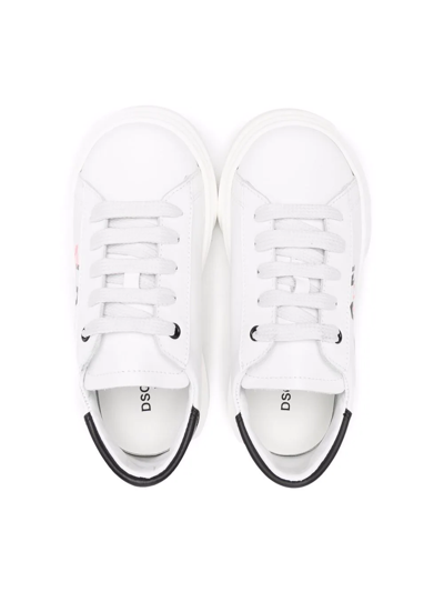 Dsquared2 Forever Icon Low-top Sneakers In White