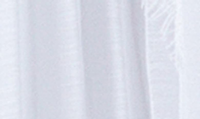 Alice And Olivia Katz Asymmetrical Pleated Midi Skirt In White