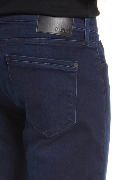 Shop Mavi Jeans Marcus Slim Straight Leg Jeans In Dark Brushed Athletic