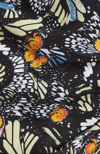 Shop Area Stars Butterfly Two-piece Dress In Black Multi