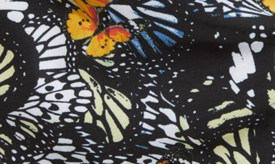 Shop Area Stars Butterfly Two-piece Dress In Black Multi