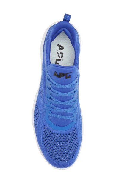 Shop Apl Athletic Propulsion Labs Techloom Tracer Fatigue Running Shoe In Cobalt / Black / White