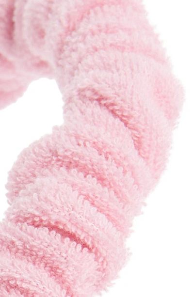 Shop Lele Sadoughi Jessie Terry Cloth Headband In Bubblegum