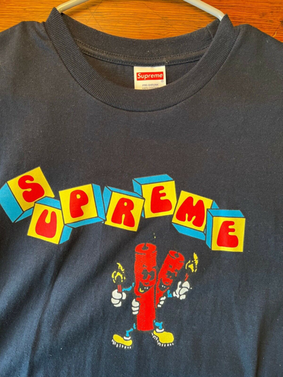 Supreme dynamite top tee navy