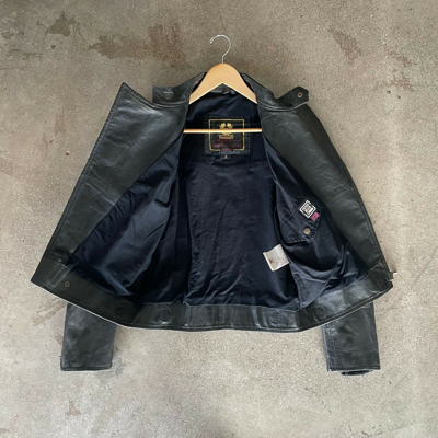Pre-owned Belstaff Leathermaster 1970 Black Leather Jacket - Men's Small |  ModeSens